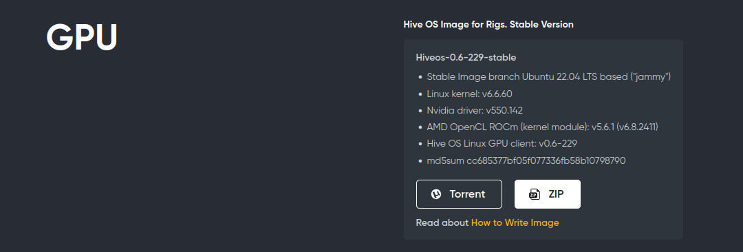 Downloading-Hive-OS-mining-image-from-official-website