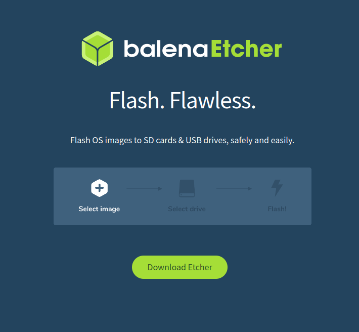 balena-etcher-home-page
